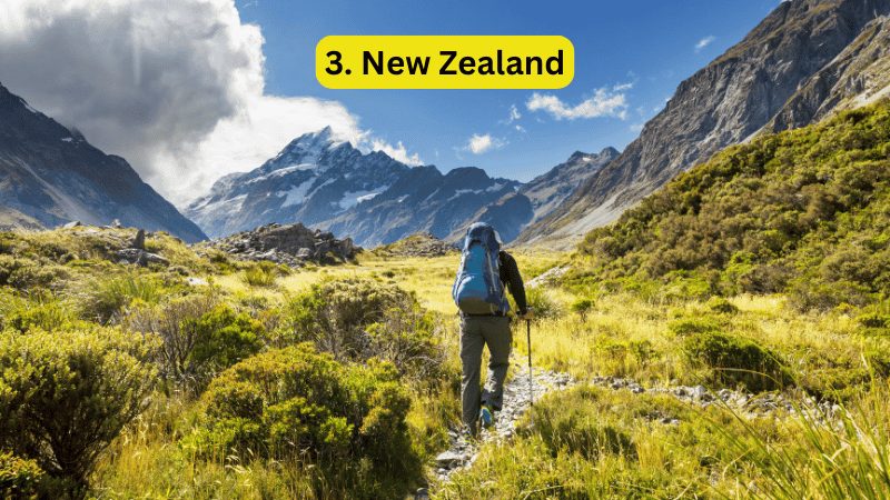 Majestic Landscapes in New Zealand - Safest Countries for Solo Female Travelers