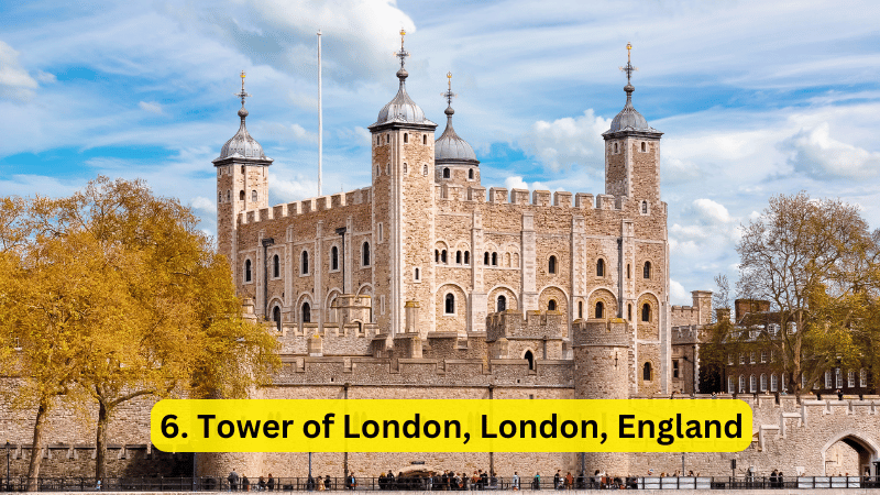 Family Visiting Tower of London - Family Vacation Idea Destinations for Kids