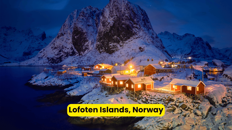 "The dramatic peaks and fjords of the Lofoten Islands, Norway, a hidden gem for photographers."
