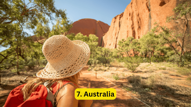 Vibrant Beaches in Australia - Safest Countries for Solo Female Travelers