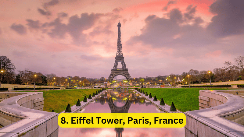 Family Viewing Eiffel Tower, Paris - Family Vacation Idea Destinations for Kids