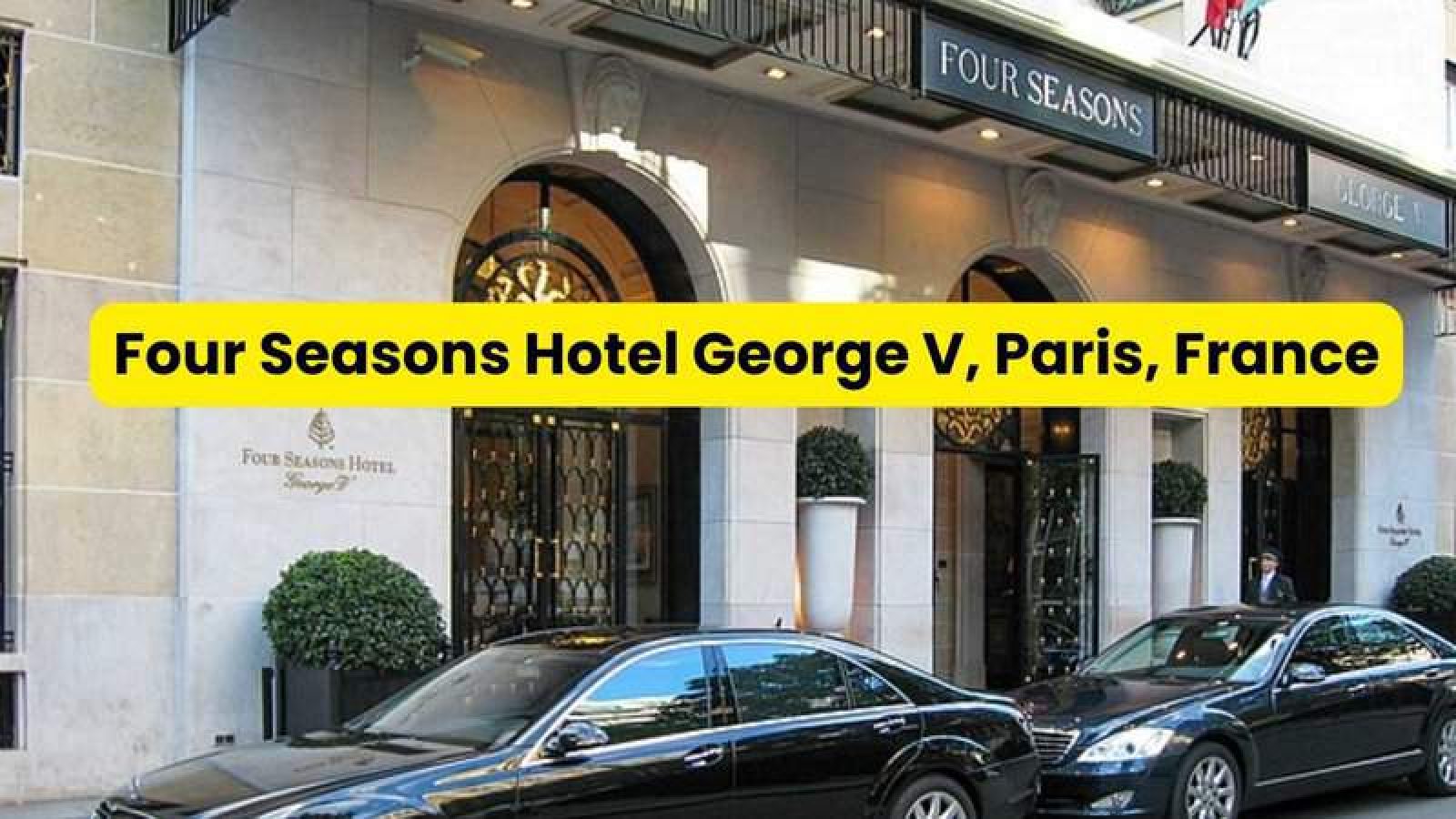 Four Seasons Hotel George V, Paris, France Four Seasons Hotel George V, Paris, France